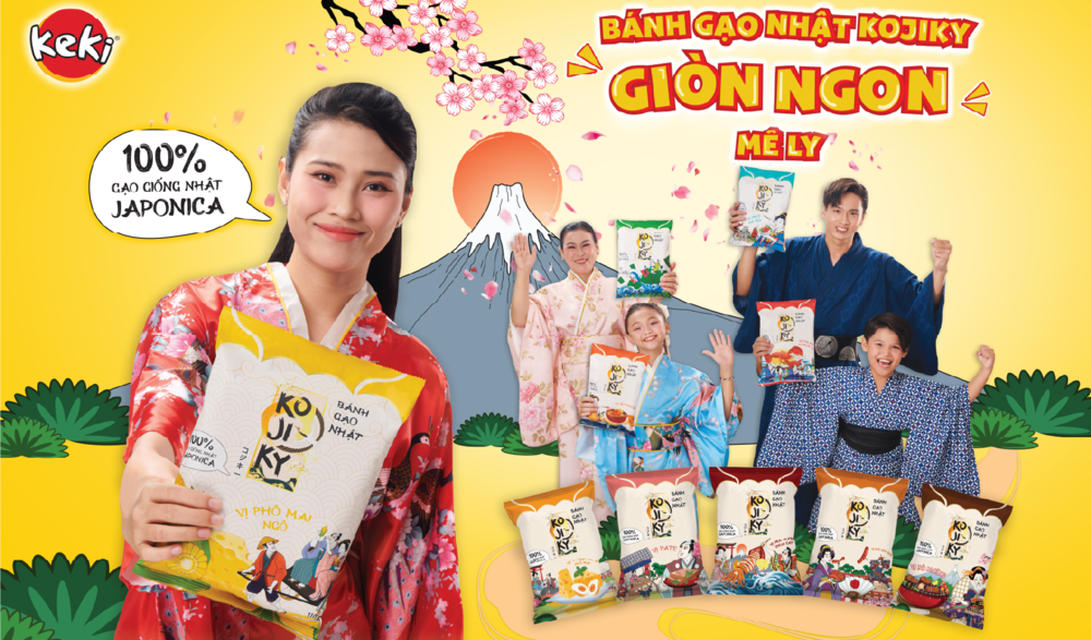 "Bánh gạo Nhật Kojiky"